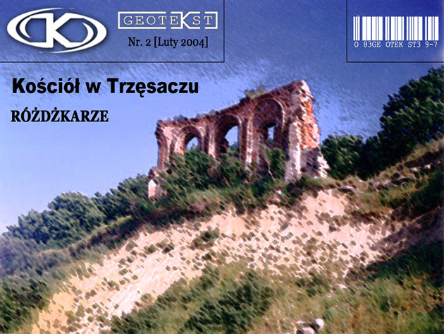 Na okładce: ruiny kościoła w Trzęsaczu