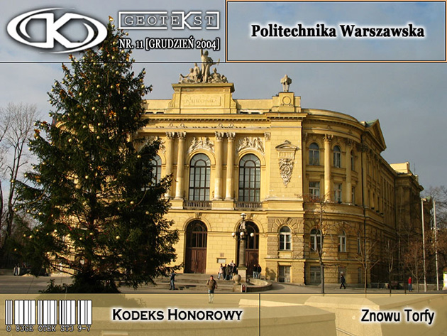 Na okładce: Gmach Główny Politechniki Warszawskiej